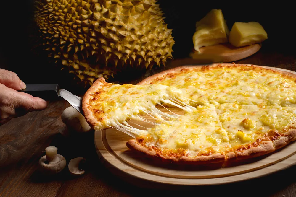 榴莲披萨图片 榴莲披萨图片
