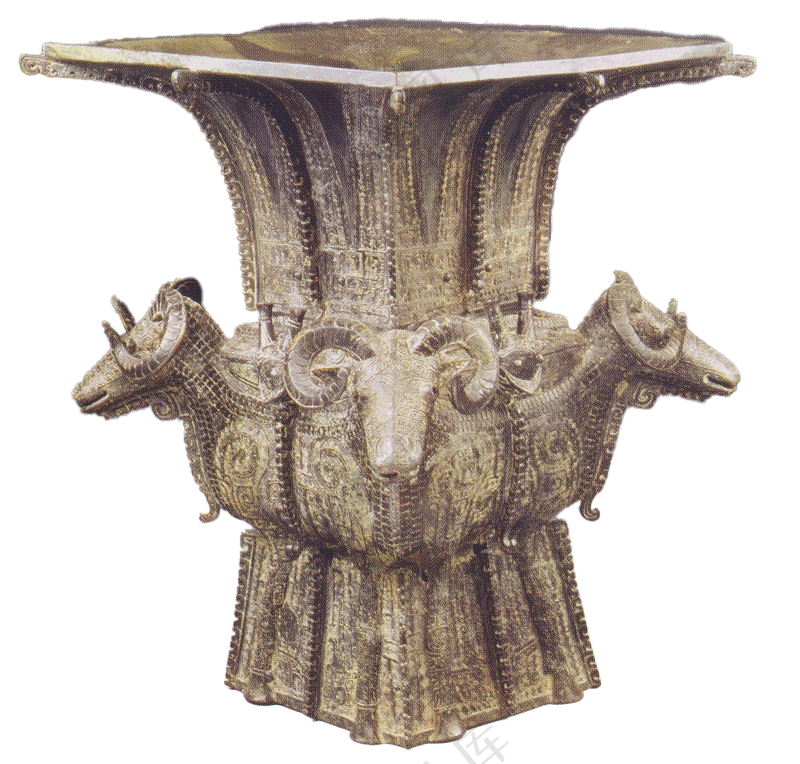 青铜器四羊方尊