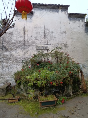 鲁迅故居书屋一角