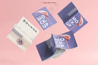 书籍杂志画册封面设计vi样机-11