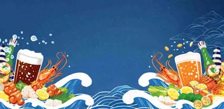 中餐美食食物背景