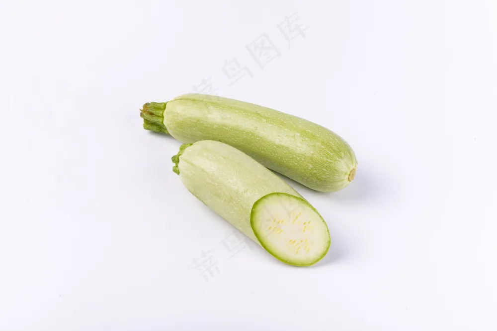 新鲜笋瓜食材背景