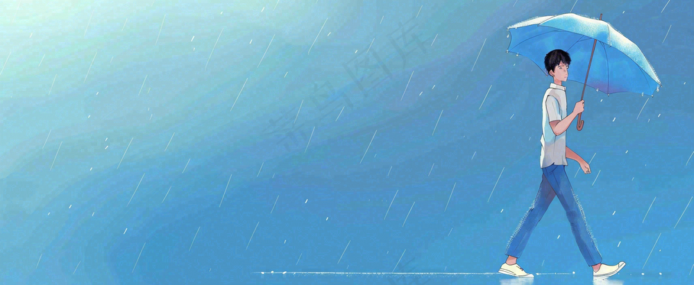 暴雨预警暴雪预警通知公告背景