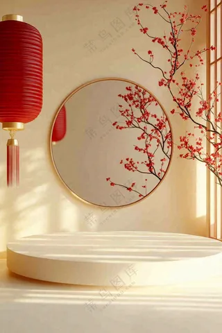 年货节促销电商背景