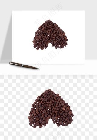 咖啡豆png免抠
