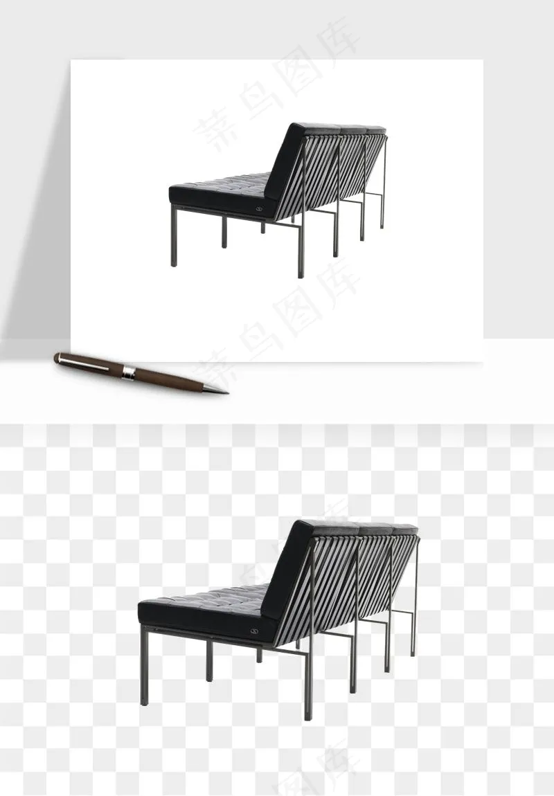 现代沙发家具png免抠