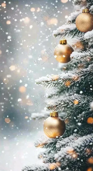 平安夜圣诞节背景