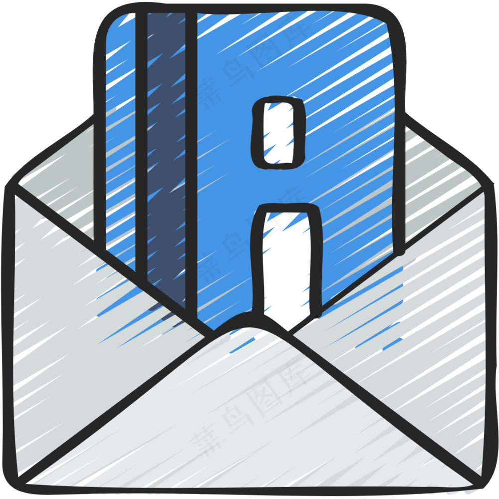 信用卡 铅笔手绘图标icon