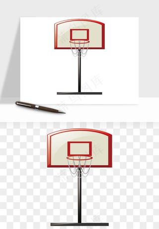 篮球篮球架png免抠