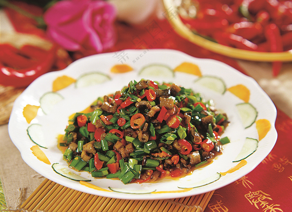 小炒鳝鱼图片