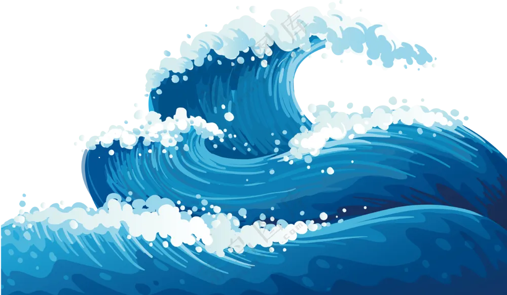 沙滩海边海浪