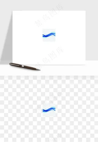 科技飘带波浪线条矢量png免抠