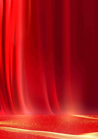 大红色丝绸纹理背景