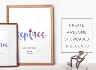 木质相框展示-223