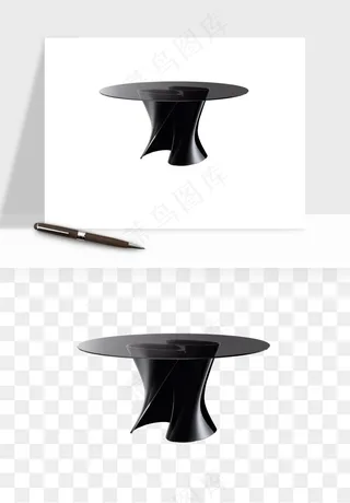 现代时尚桌子家具png免抠
