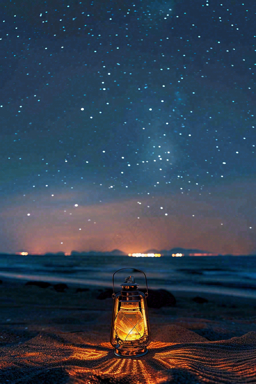 晚安温馨励志摄影图