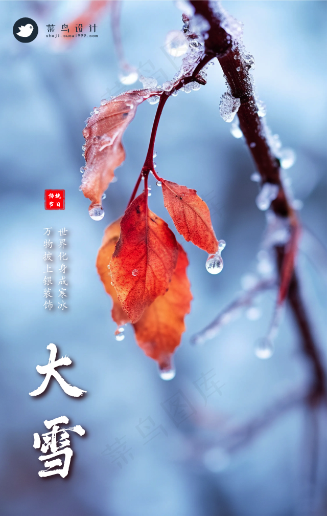 大雪手机海报