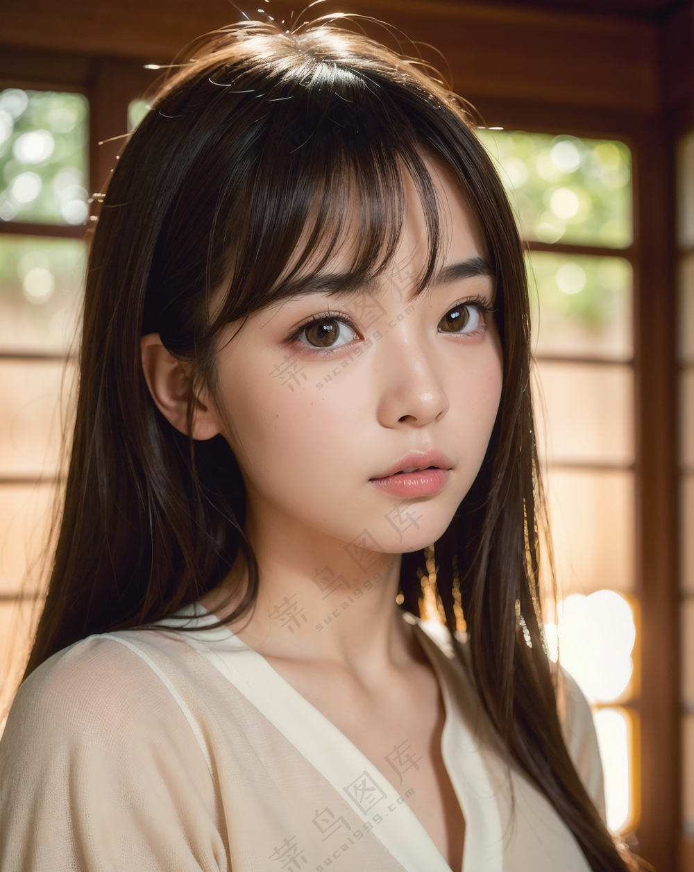 女性肖像图片