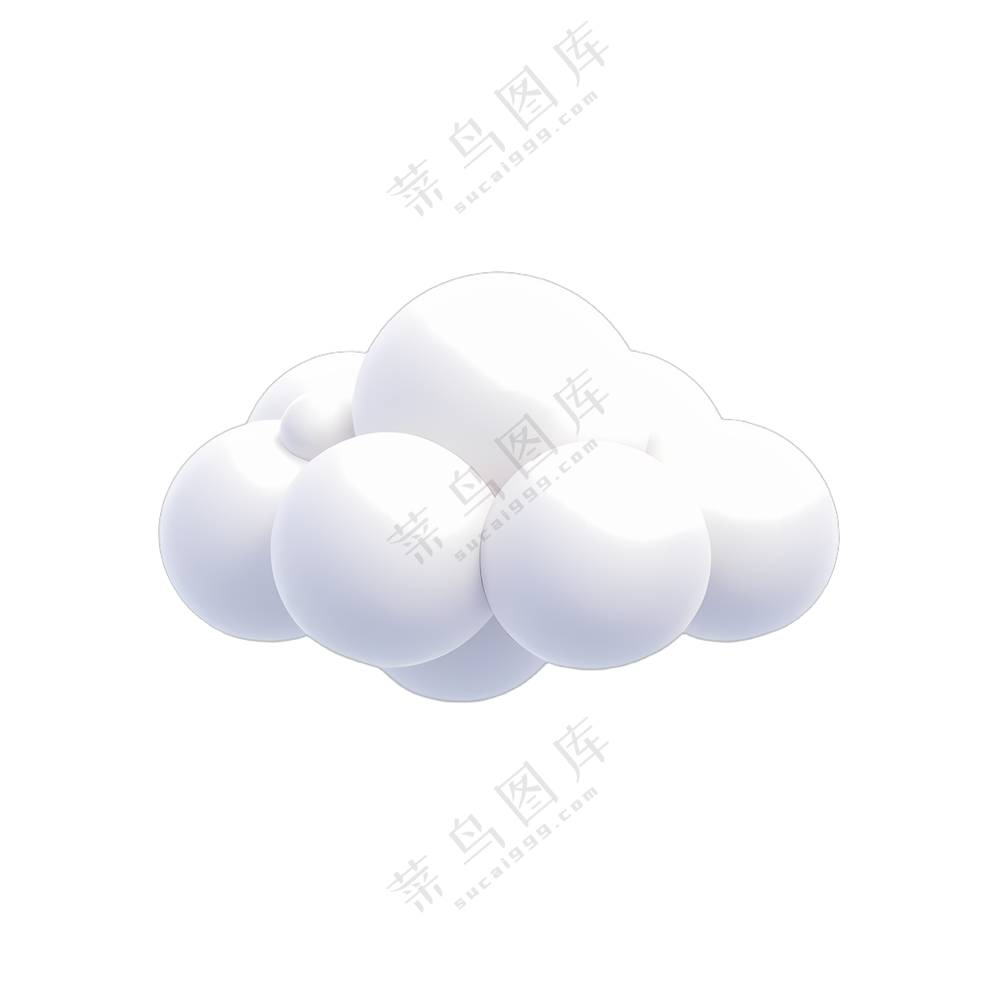 白云状球体图形