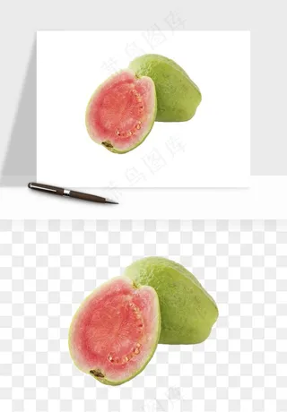 番石榴芭乐水果png免抠