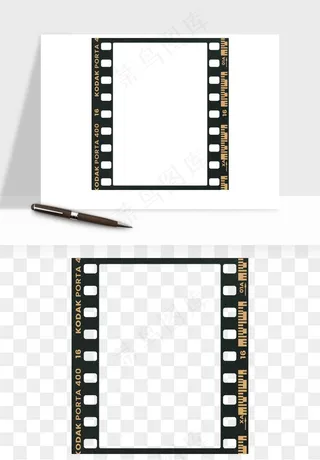 电影黑胶胶片png免抠