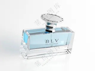 C4D香水化妆品瓶子产品包装玻璃瓶3D模型 fbx/obj -09