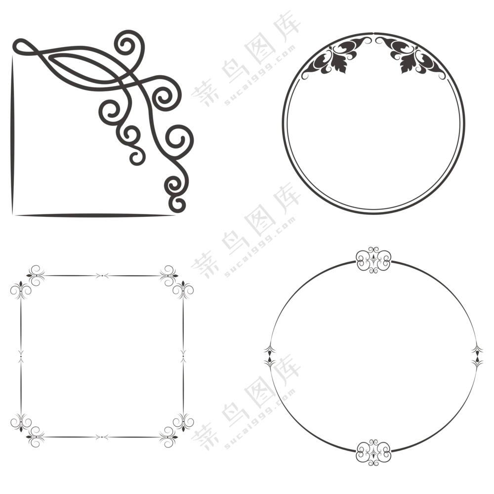 几何花纹边框 (6)