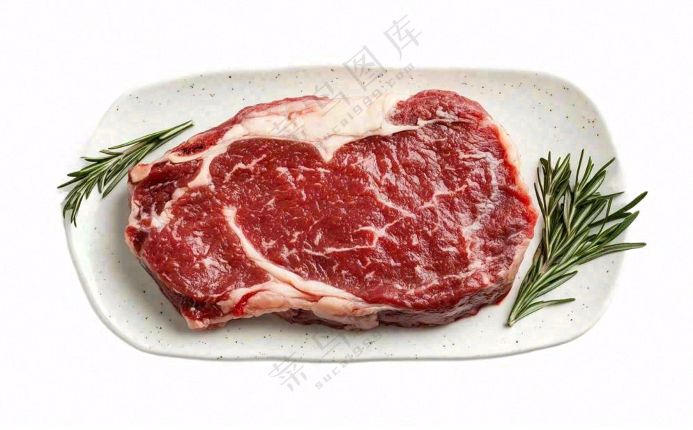 牛肉牛排肉类生鲜摄影图免抠