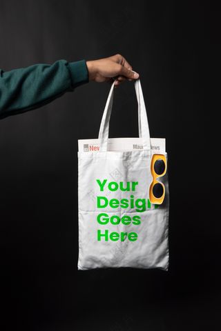 08文创帆布袋手提袋购物袋样机