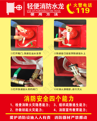 消防水龙使用方法