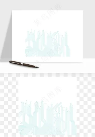 科技电路板线路矢量png免抠