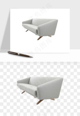 现代沙发家具png免抠