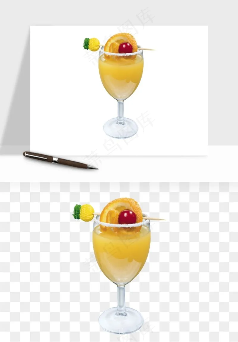 冷饮品果汁饮料png免抠图