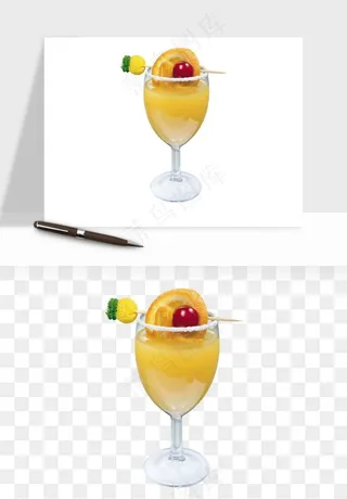 冷饮品果汁饮料png免抠图
