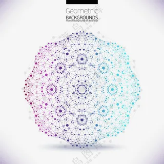 线条设计-海报背景-科技感-矢量图V (3)