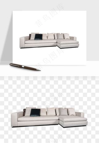 现代沙发家具png免抠