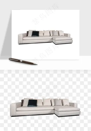 现代沙发家具png免抠