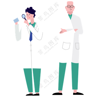 卡通医护人员 (3)