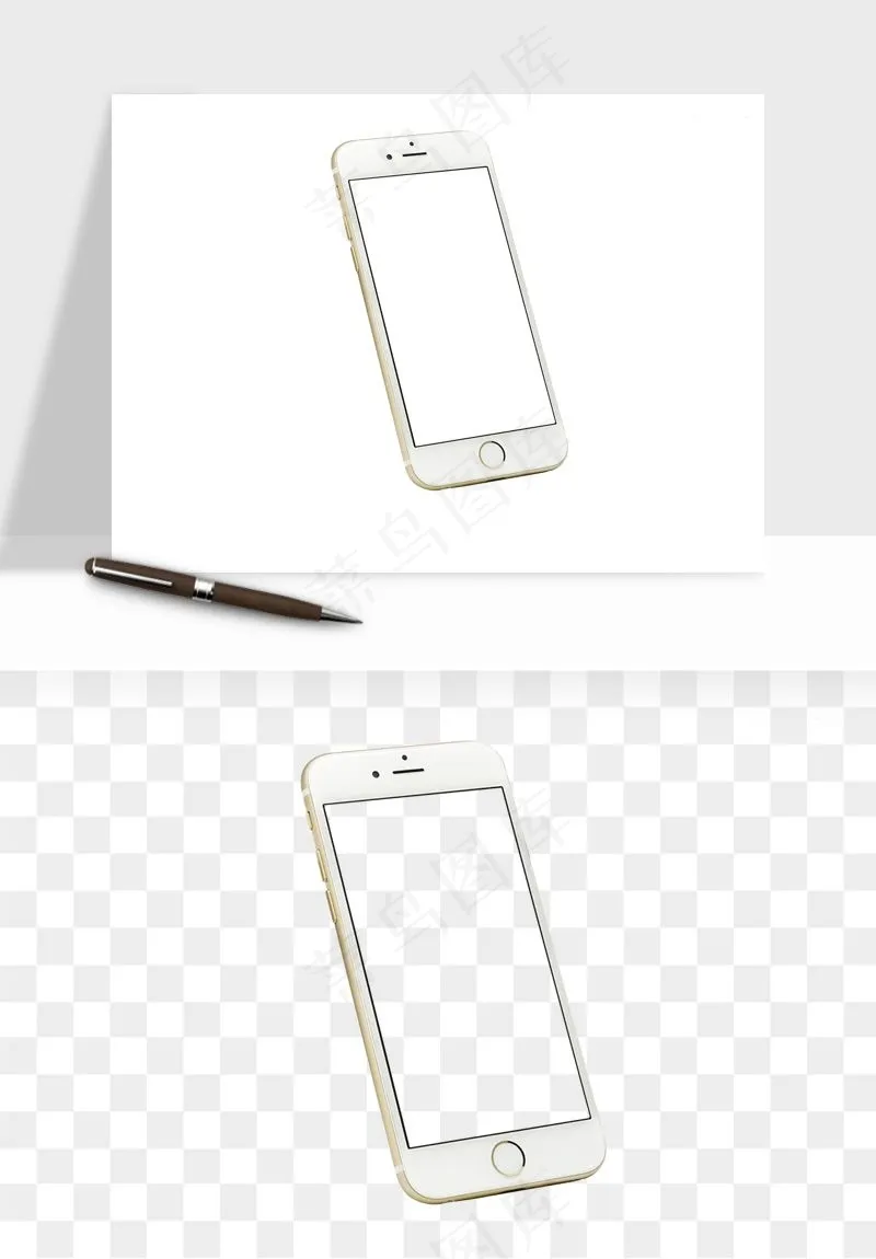 手机样机边框元素png免抠