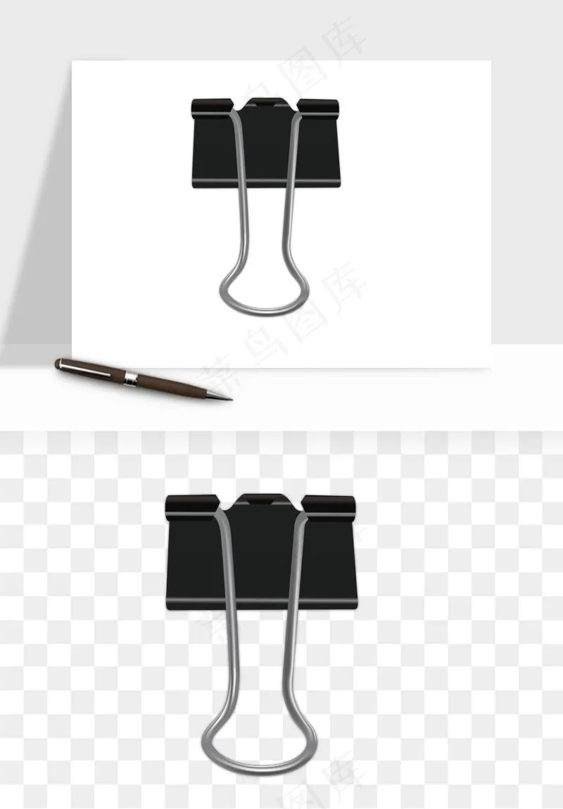 夹子回形针png免抠