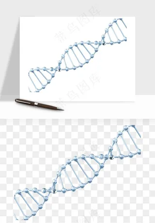 细胞水分子DNA精华成分png免抠