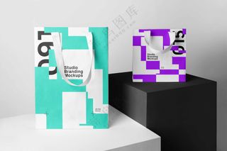 帆布袋手提袋购物袋文创样机08