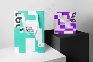 帆布袋手提袋购物袋文创样机08