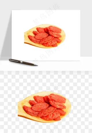 枸杞养生中药png免抠