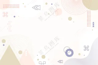 简约风格的图形设计图