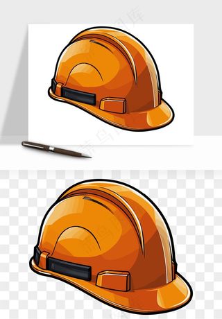 安全帽png免抠