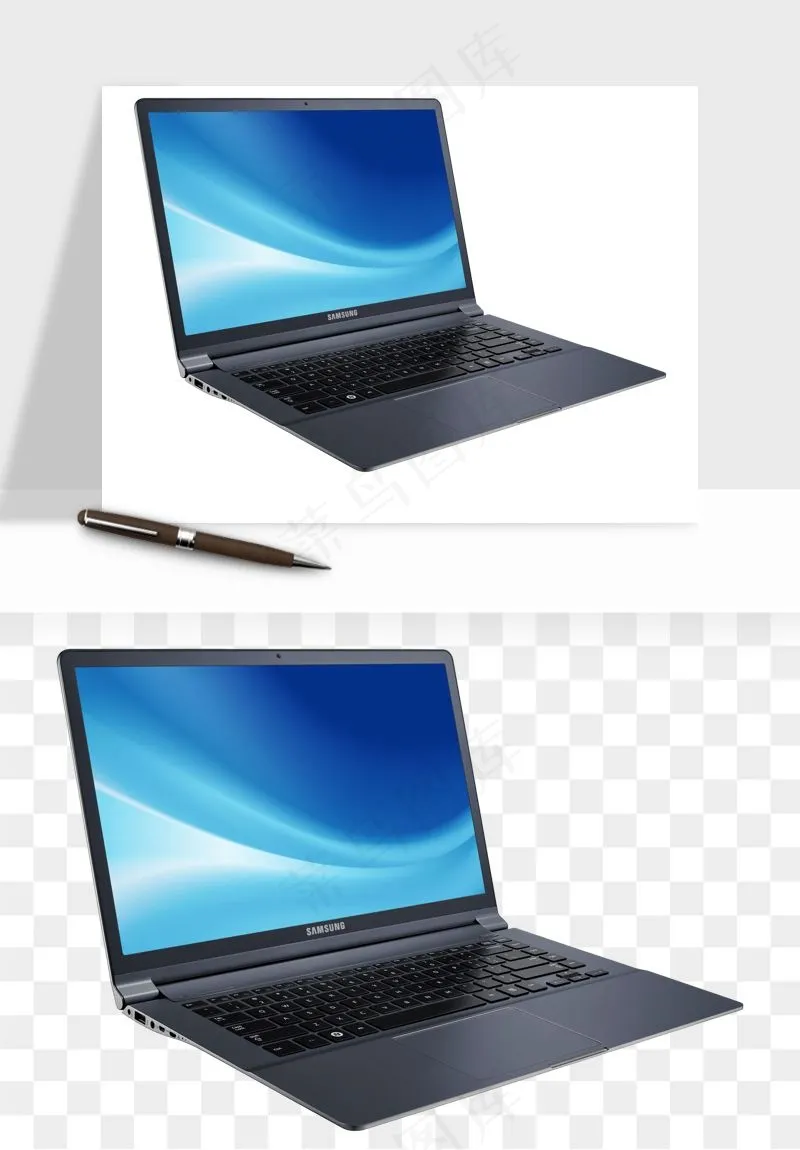 电脑笔记本平板png免抠