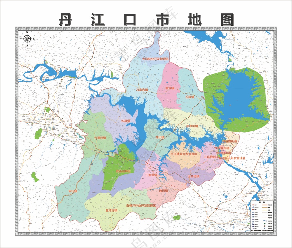 丹江口市地图
