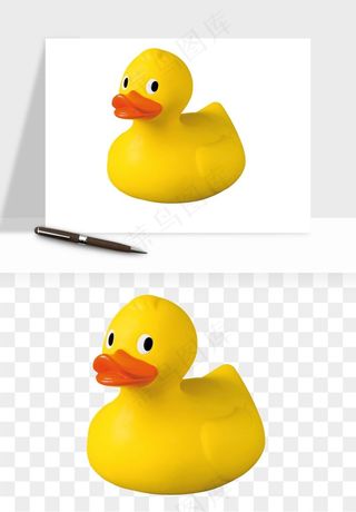 小黄鸭png免抠