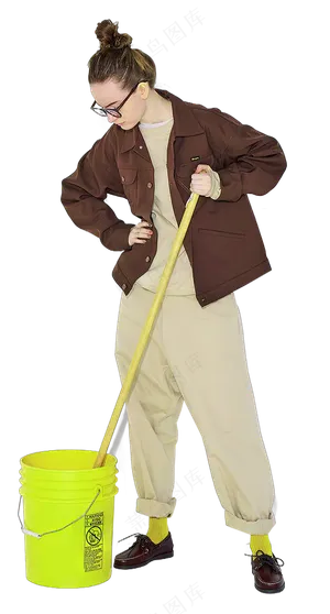 png免抠家政服务保姆人物